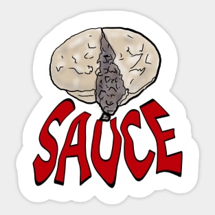 SAUCE - Beef pie - meat pie - graphic text Sticker